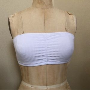 Emma and Sam Top or Bralette White